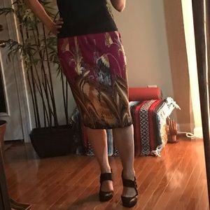 Vintage Pleated skirt, size S/M